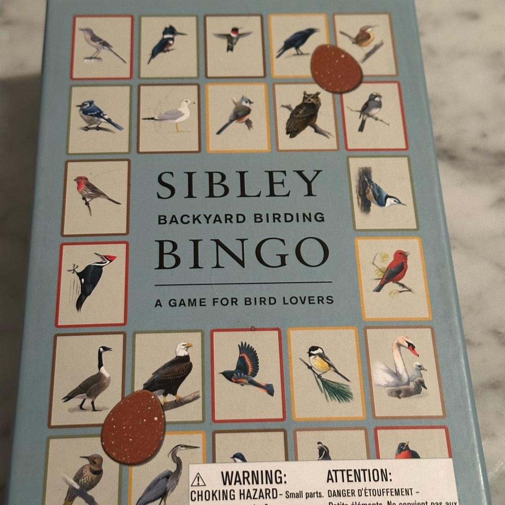 Wild Birds Unlimited Bingo Game